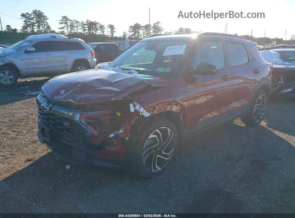 KL79MUSL2RB086856 2024 CHEVROLET TRAILBLAZER Red Przód lewy