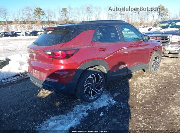 KL79MUSL2RB086856 2024 CHEVROLET TRAILBLAZER Red Tył prawy