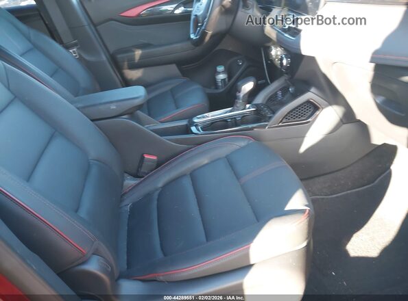 KL79MUSL2RB086856 2024 CHEVROLET TRAILBLAZER Red Widok wnętrza z przodu