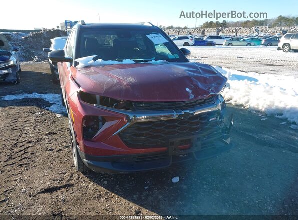 KL79MUSL2RB086856 2024 CHEVROLET TRAILBLAZER Red Widok zestawu wskaźników