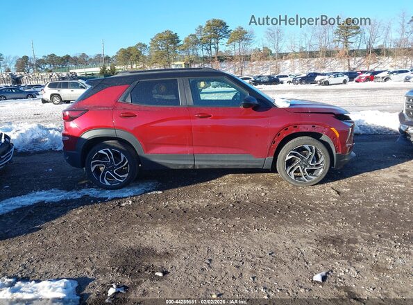 KL79MUSL2RB086856 2024 CHEVROLET TRAILBLAZER Red Widok wnętrza z tyłu