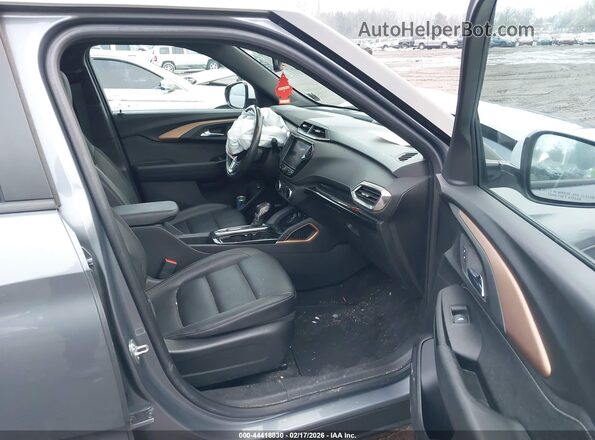 KL79MVSL6NB113265 2022 CHEVROLET TRAILBLAZER Gray წინა სალონის ხედი