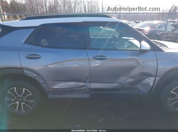 KL79MVSL7PB099279 2023 CHEVROLET TRAILBLAZER Gray Front view