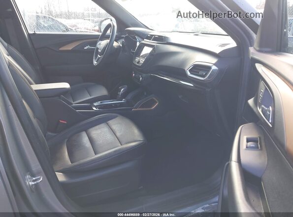 KL79MVSL7PB099279 2023 CHEVROLET TRAILBLAZER Gray Front interior view
