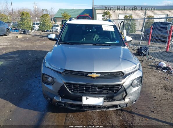 KL79MVSL7PB099279 2023 CHEVROLET TRAILBLAZER Gray Instrument cluster view
