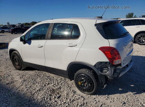 KL7CJKSB3HB104581 2017 CHEVROLET TRAX Белый Задняя левая четверть