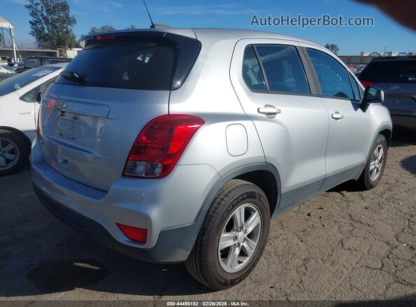 KL7CJKSB3LB039160 2020 CHEVROLET TRAX Silver Trasero derecho