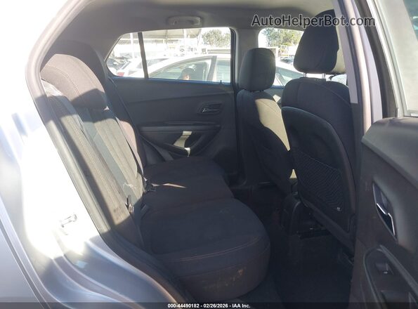 KL7CJKSB3LB039160 2020 CHEVROLET TRAX Silver Vista de la etiqueta del VIN