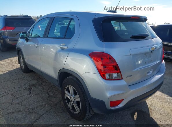 KL7CJKSB3LB039160 2020 CHEVROLET TRAX Silver Trasero izquierdo