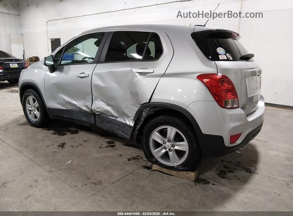 KL7CJKSB3LB311528 2020 CHEVROLET TRAX Silver Trasero izquierdo