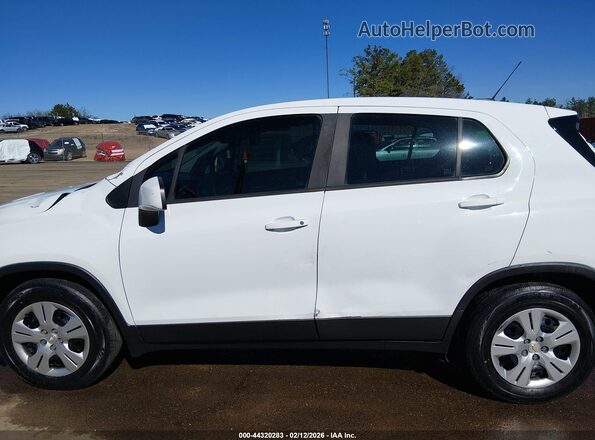 KL7CJKSB4HB105352 2017 CHEVROLET TRAX White Vista interior de 360 grados