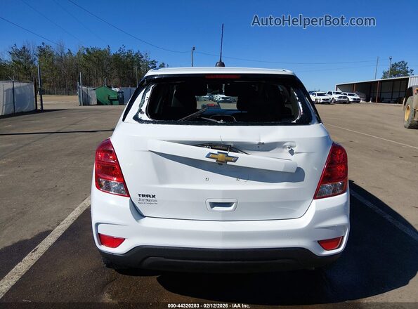 KL7CJKSB4HB105352 2017 CHEVROLET TRAX White 