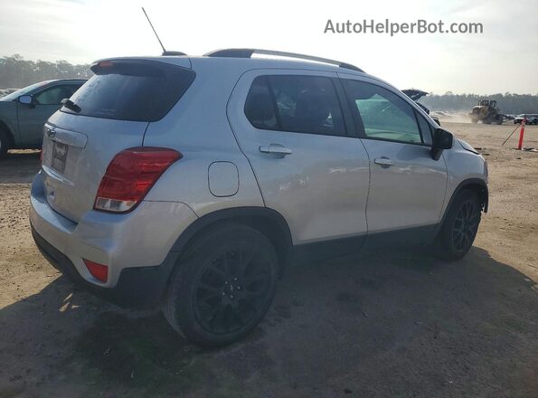 KL7CJLSB0MB342386 2021 CHEVROLET TRAX Silver Trasero derecho