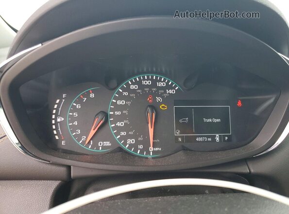 KL7CJLSB3MB359036 2021 CHEVROLET TRAX Black Vista del cuadro de instrumentos