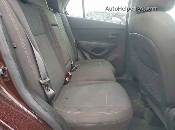 KL7CJNSB6MB354893 2021 CHEVROLET TRAX Maroon 