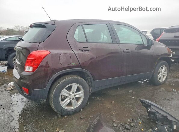 KL7CJNSB6MB354893 2021 CHEVROLET TRAX Maroon 