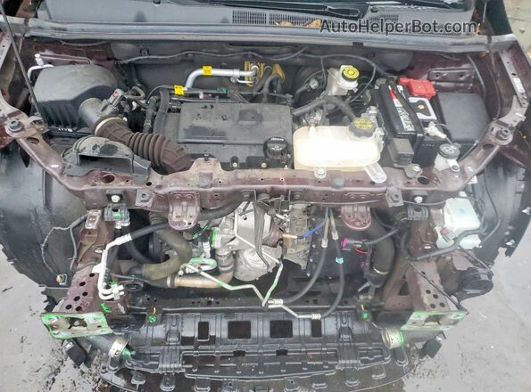 KL7CJNSB6MB354893 2021 CHEVROLET TRAX Maroon 
