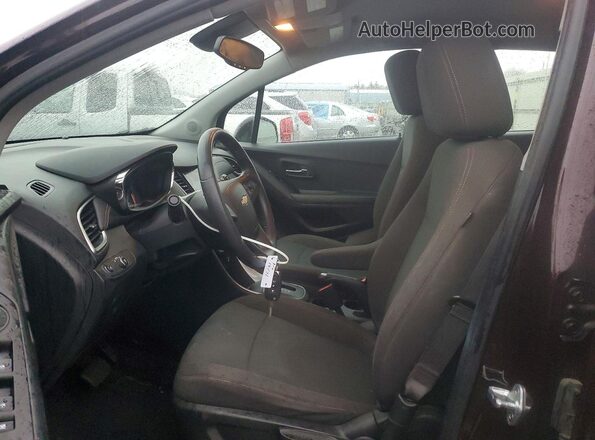 KL7CJNSB6MB354893 2021 CHEVROLET TRAX Maroon 