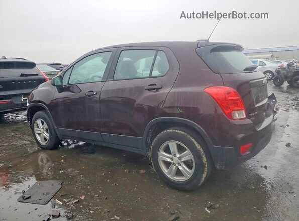 KL7CJNSB6MB354893 2021 CHEVROLET TRAX Maroon 