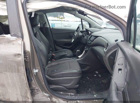 KL7CJPSB6LB332290 2020 CHEVROLET TRAX Brown Вид салону спереду