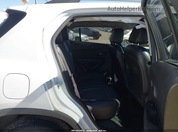 KL7CJPSB6MB321730 2021 CHEVROLET TRAX White VIN კოდის სტიკერის ხედი