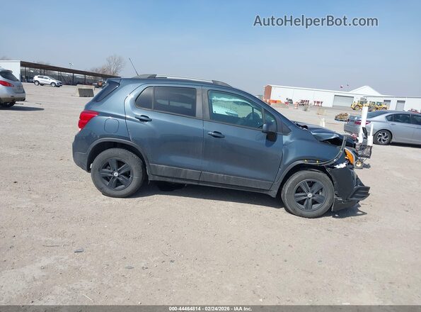 KL7CJPSBXMB342452 2021 CHEVROLET TRAX Gray Vista interior trasera