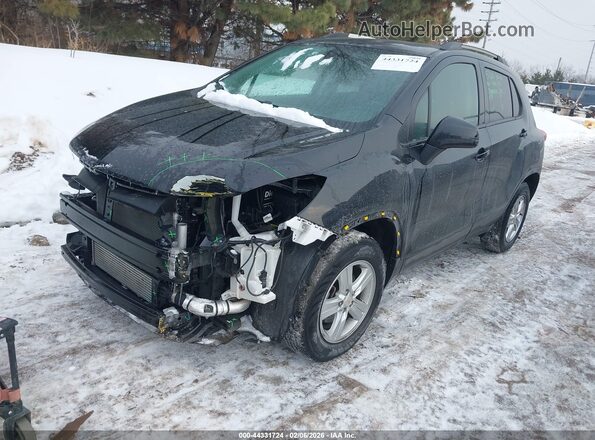 KL7CJPSM1NB564820 2022 CHEVROLET TRAX Black Front left