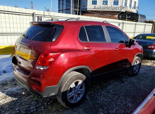 KL7CJPSM2NB530336 2022 CHEVROLET TRAX Красный Задняя правая четверть