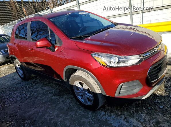 KL7CJPSM2NB530336 2022 CHEVROLET TRAX Красный Передняя правая четверть