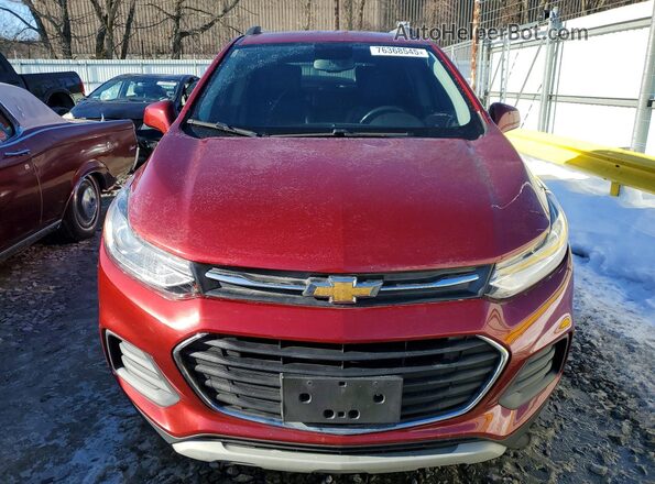 KL7CJPSM2NB530336 2022 CHEVROLET TRAX Красный Вид спереди