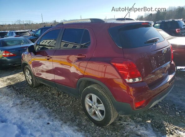 KL7CJPSM2NB530336 2022 CHEVROLET TRAX Красный Задняя левая четверть