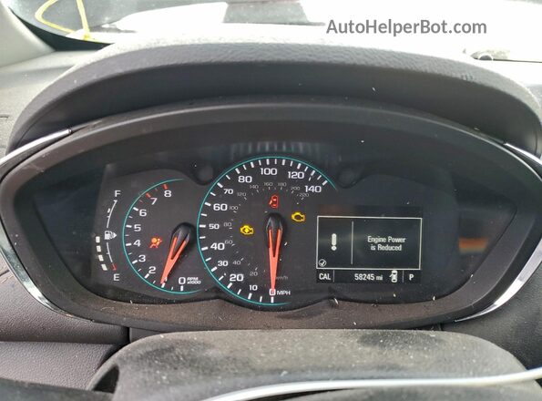 KL7CJPSM3NB565497 2022 CHEVROLET TRAX Black Vista del cuadro de instrumentos