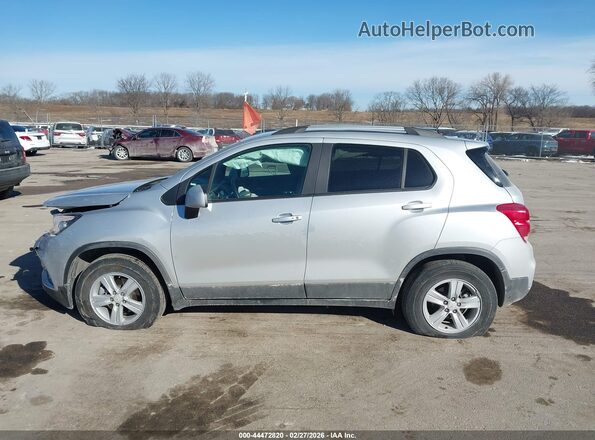 KL7CJPSM4NB518608 2022 CHEVROLET TRAX Silver Панорамний вид салону 360°