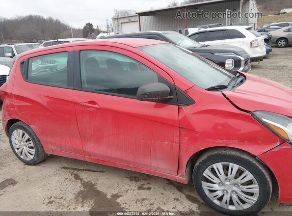 KL8CA6SAXHC716099 2017 CHEVROLET SPARK Красный Вид спереди
