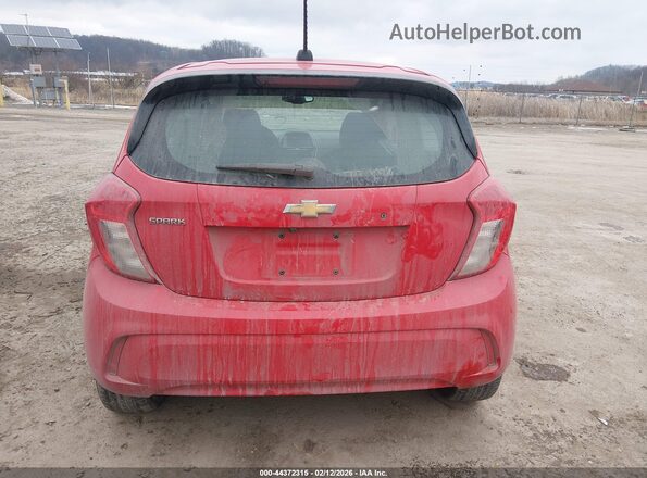 KL8CA6SAXHC716099 2017 CHEVROLET SPARK Красный 