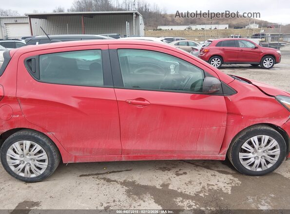 KL8CA6SAXHC716099 2017 CHEVROLET SPARK Красный Вид задней части салона