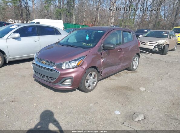 KL8CB6SA0KC712583 2019 CHEVROLET SPARK Розовый 