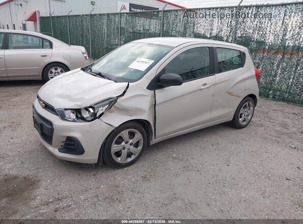 KL8CB6SA1HC812569 2017 CHEVROLET SPARK Beige 