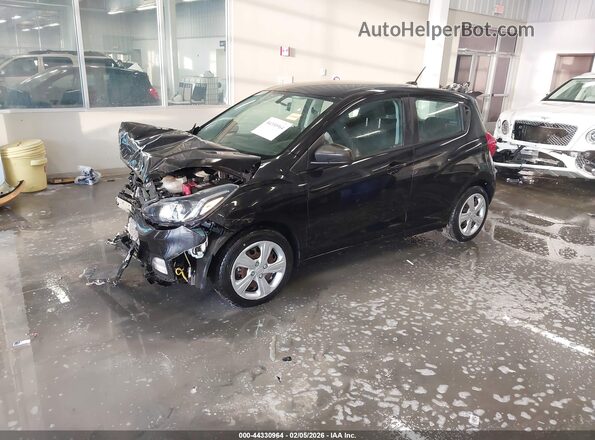 KL8CB6SA1KC802230 2019 CHEVROLET SPARK Black Передня ліва чверть