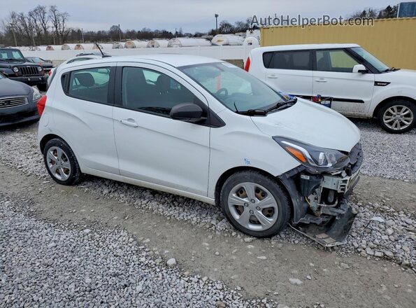 KL8CB6SA4KC796469 2019 CHEVROLET SPARK White Передня права чверть