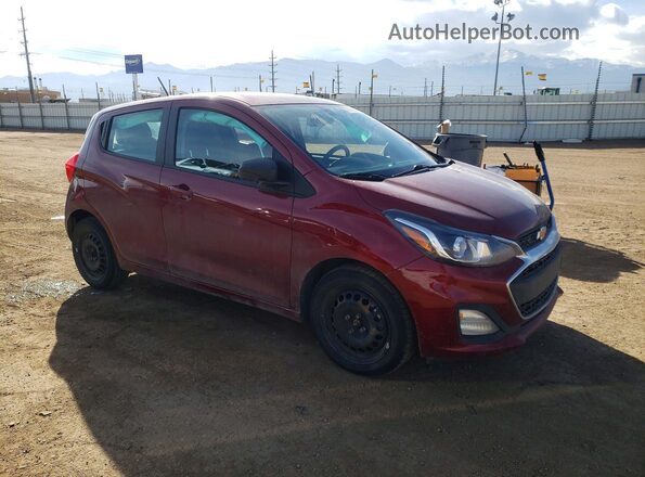 KL8CB6SA5NC033445 2022 CHEVROLET SPARK Red წინა მარჯვენა