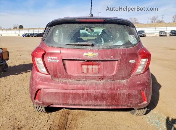 KL8CB6SA5NC033445 2022 CHEVROLET SPARK Red უკანა ხედი