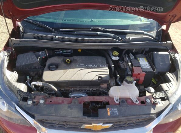 KL8CB6SA5NC033445 2022 CHEVROLET SPARK Red უკანა სალონის ხედი
