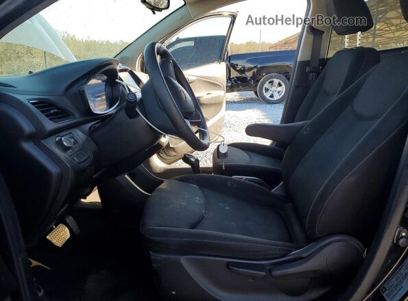 KL8CB6SA8JC449726 2018 CHEVROLET SPARK Black წინა სალონის ხედი