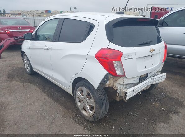 KL8CB6SA9KC732377 2019 CHEVROLET SPARK Белый Задняя левая четверть