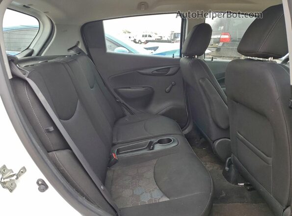 KL8CB6SAXGC649337 2016 CHEVROLET SPARK White Rear seats view
