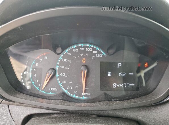 KL8CB6SAXGC649337 2016 CHEVROLET SPARK White Instrument cluster view