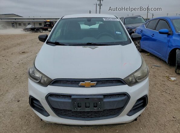 KL8CB6SAXGC649337 2016 CHEVROLET SPARK White Front view