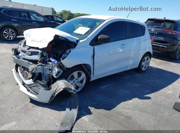 KL8CB6SAXNC015085 2022 CHEVROLET SPARK White წინა მარცხენა ხედი სამი მეოთხედიდან
