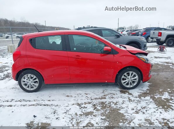 KL8CD6SA0NC010780 2022 CHEVROLET SPARK Red უკანა სალონის ხედი